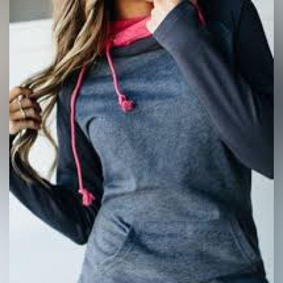 Ampersand Avenue Double Hoodie Sweatshirt XS - Picture 2 of 6